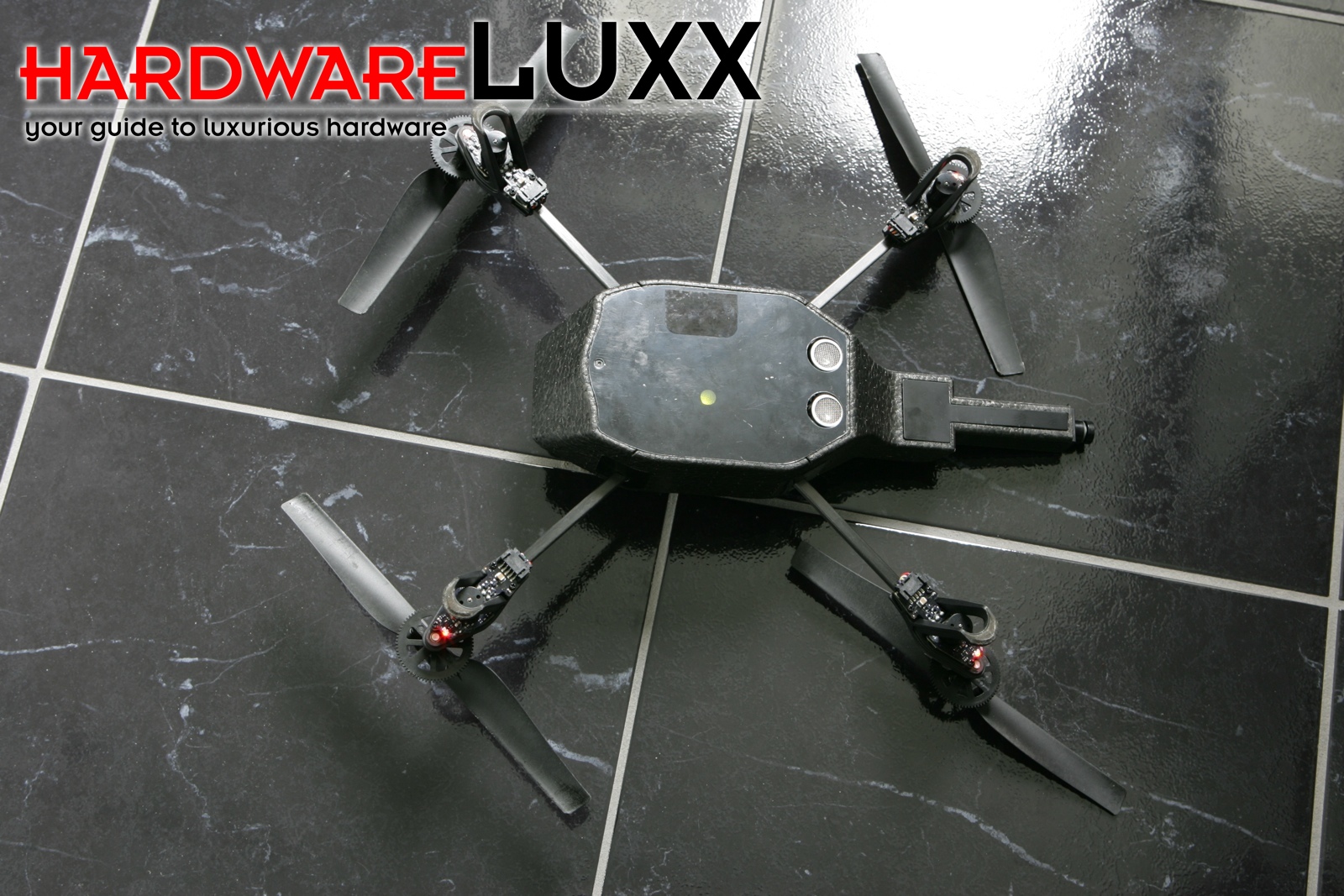 Тест и обзор квадрокоптер Parrot AR.Drone 2.0 Hardwareluxx Russia