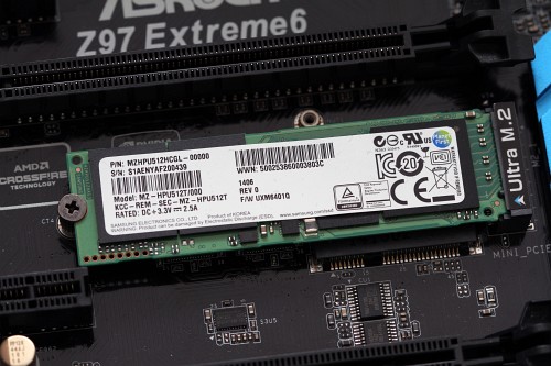 Samsung XP941 M.2 SSD ASRock Z97 Extreme6 Hardwareluxx Russia