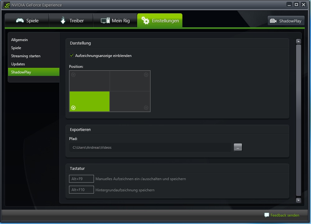   Nvidia Geforce Experience  Windows 7 64 Bit -  5