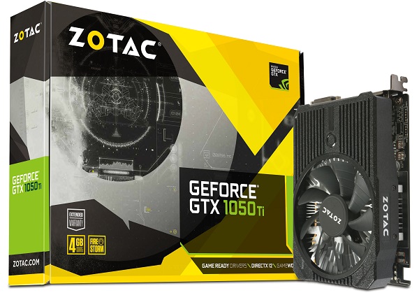 Zotac GeForce GTX 1050 Ti Mini