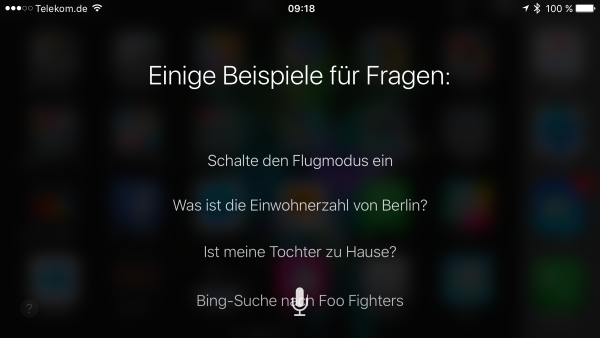 Wobei Siri helfen kann, wird noch von Apple festgelegt - ein SDK könnte das ändern