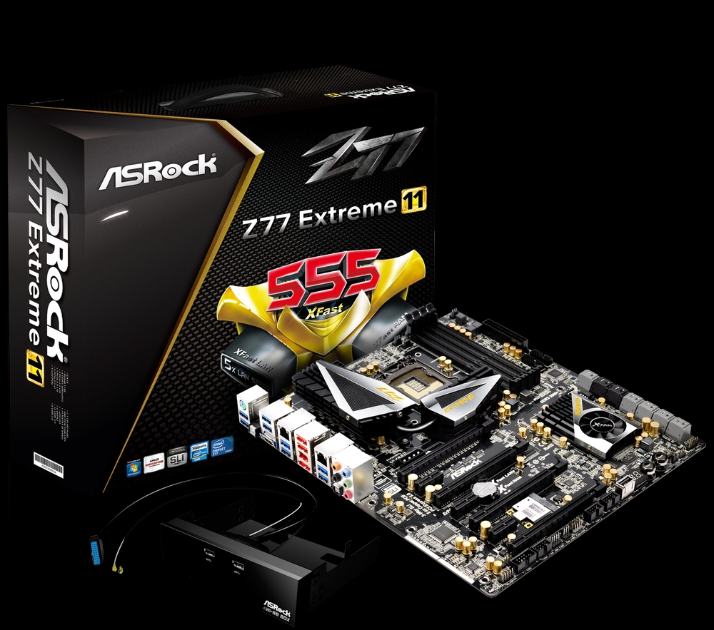 ASRock официально представила новую топовую материнскую плату Z77 ...
