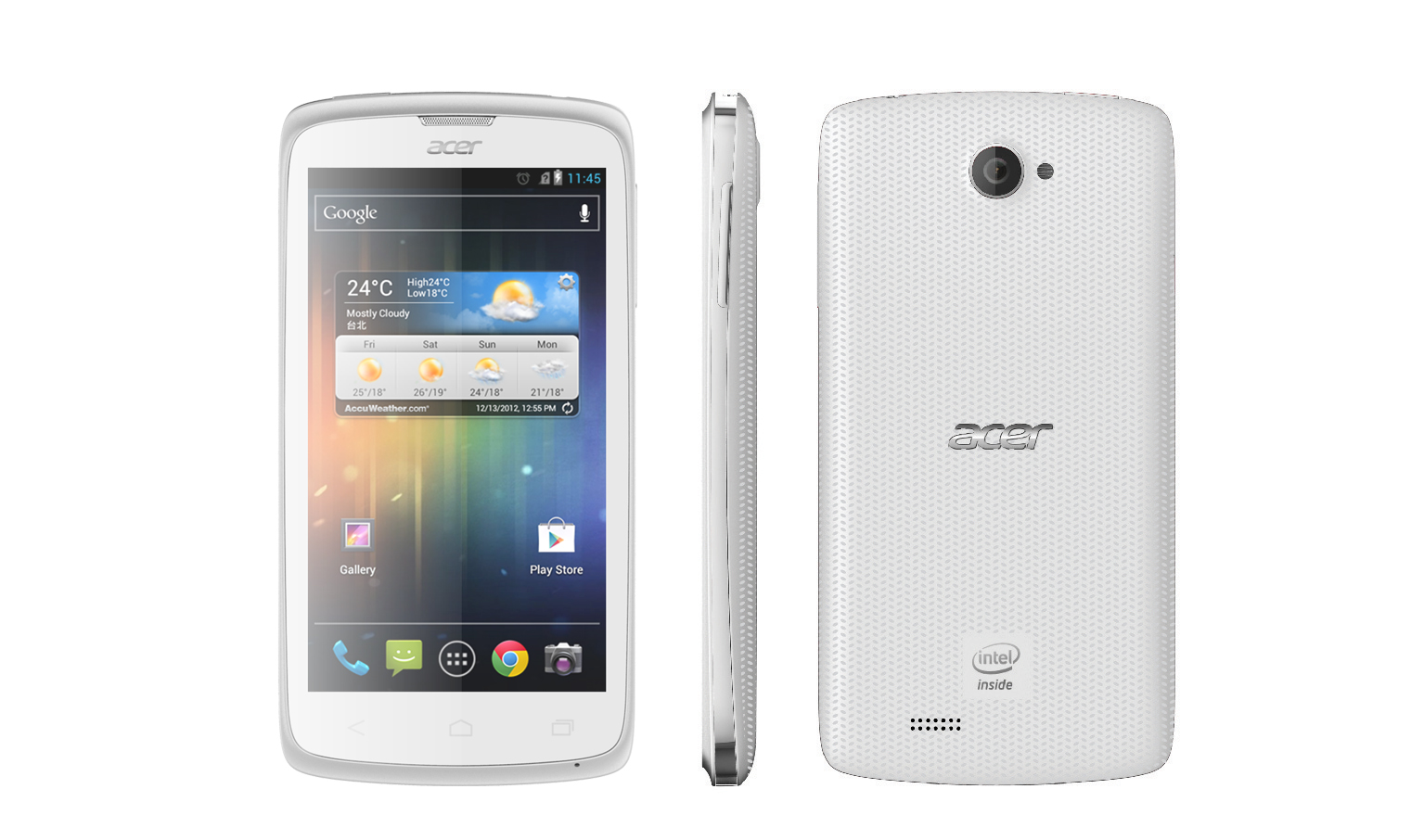 Acer Liquid C1 - смартфон с новым процессором Intel Atom - Hardwareluxx  Russia