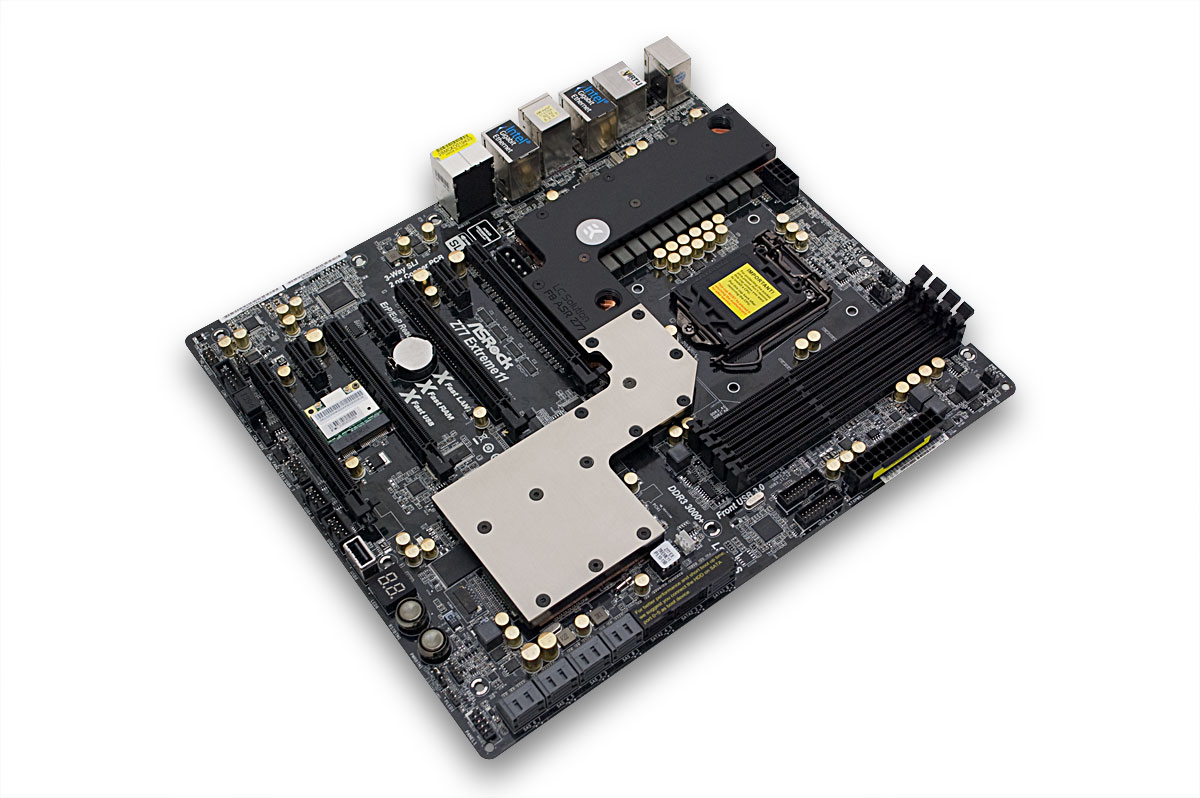 EK-FB ASR Z77 Extreme11: Full-Board водоблок для экстремальной ...