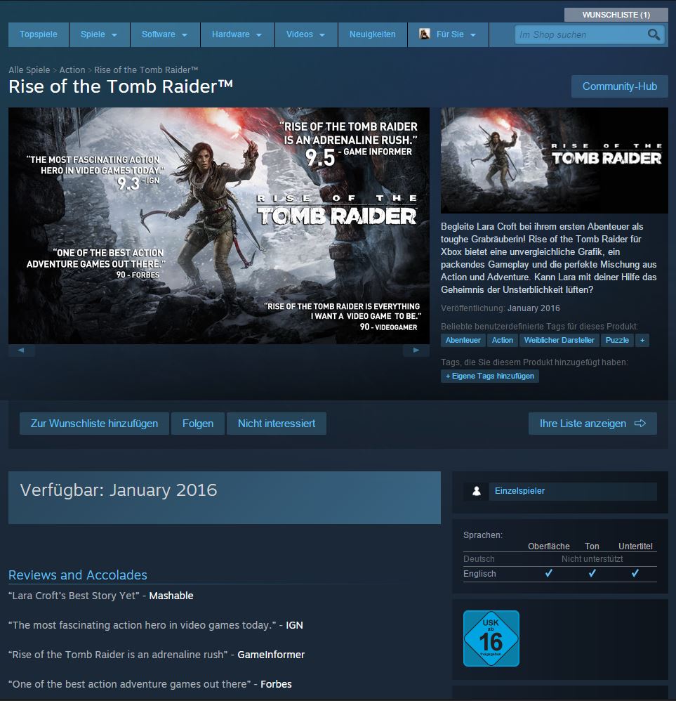 RiseoftheTombRaiderSteam