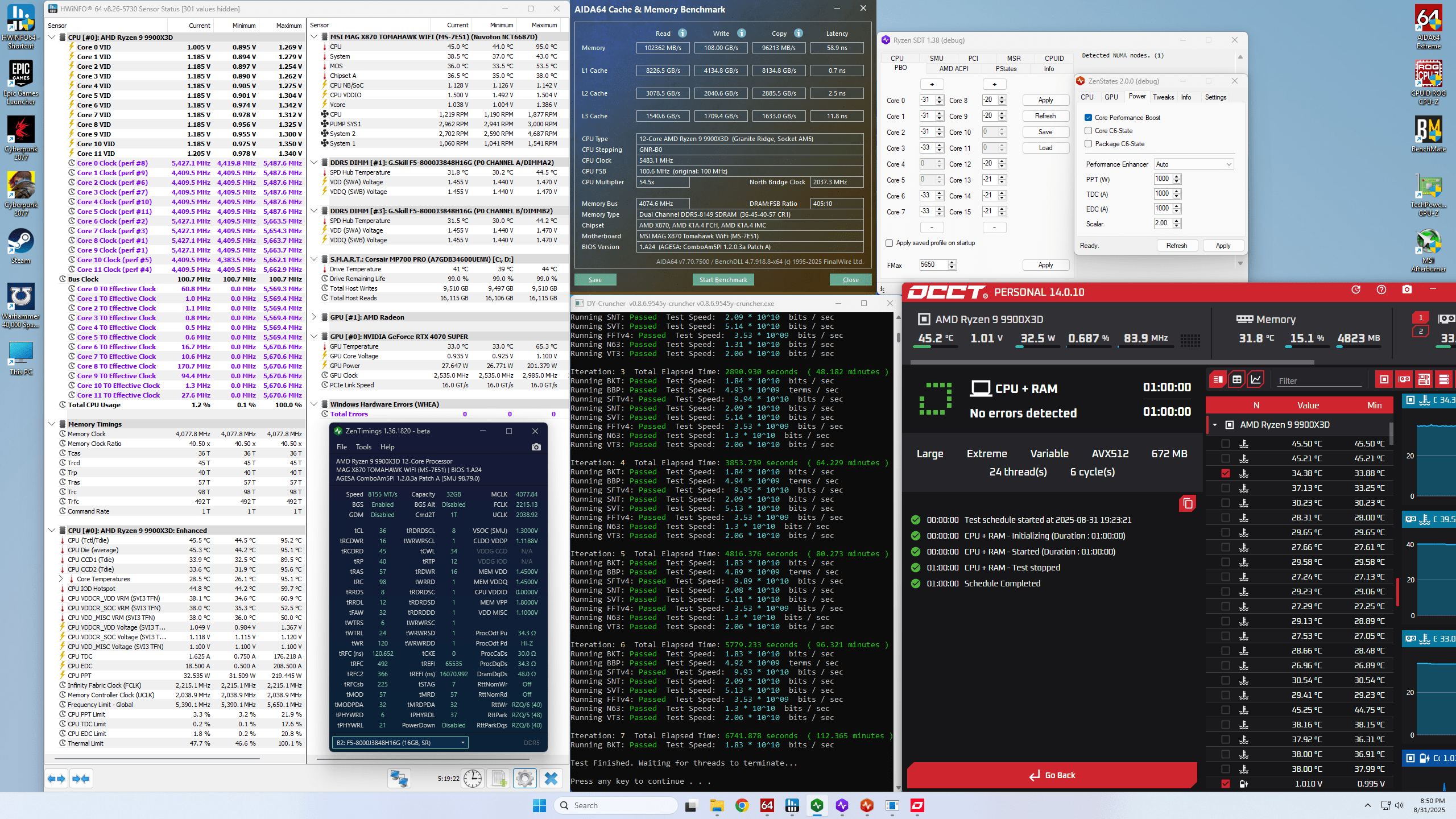 9900x3D 8155 BCLK100.7(PBO Limits 1000 Boost+100 COper-33-21) SwapAPU_1.png