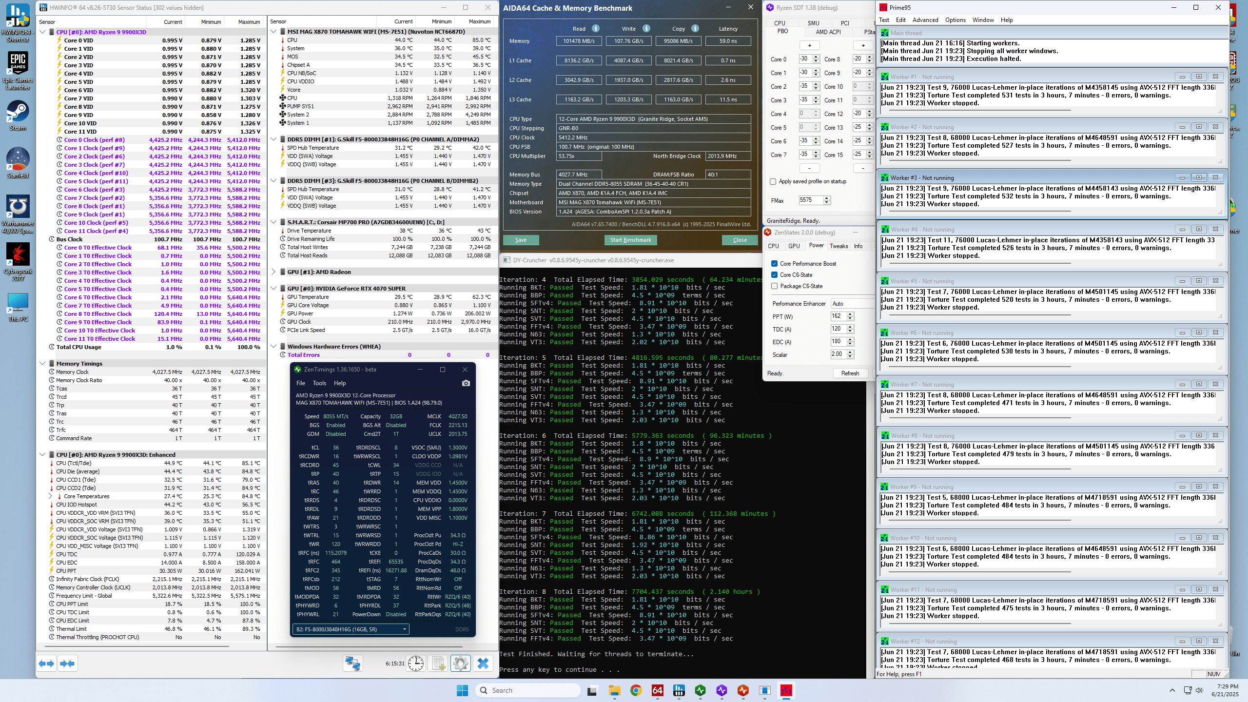 9900xD 8055 BCLK100.7(PBO Auto Boost+25 COper-35-25).png