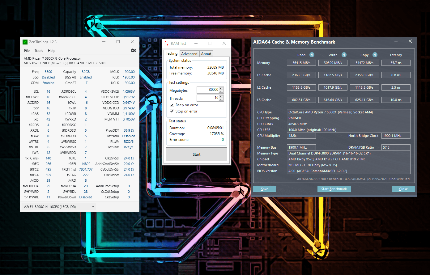a90 ram