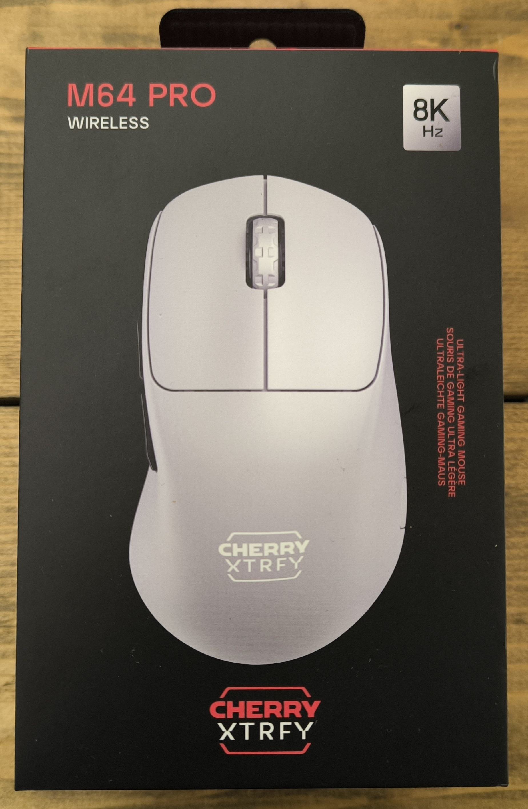 CHERRY XTRFY M64 Pro Wireless vorne.jpg CHERRY XTRFY M64 Pro Wireless vorne.jpg