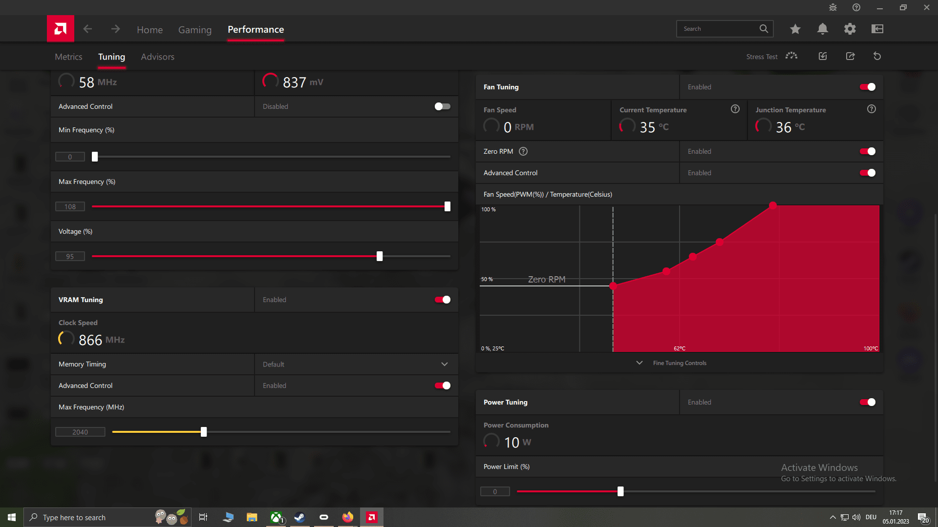 AMD Adrenalin Treiber/Einstellungen setzt sich immer zurück Hardwareluxx