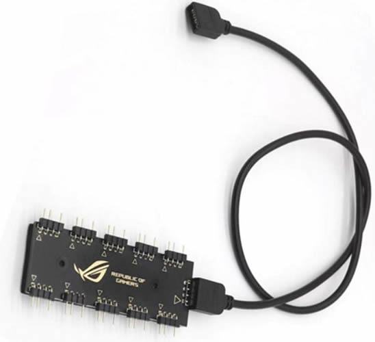 Brancher Rgb 3 Pin Sur 4 Pin 4-Pin-RGB -> 3-Pin-ARGB | Hardwareluxx
