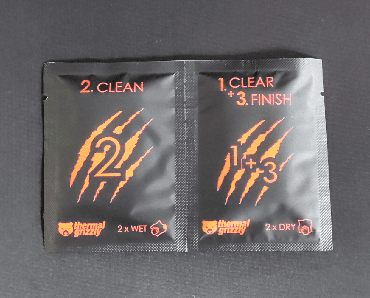 Vorderseite der TG Cleaning Wipes