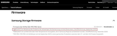 Samsung 990 Pro NVMe Fehler.jpg Samsung 990 Pro NVMe Fehler.jpg