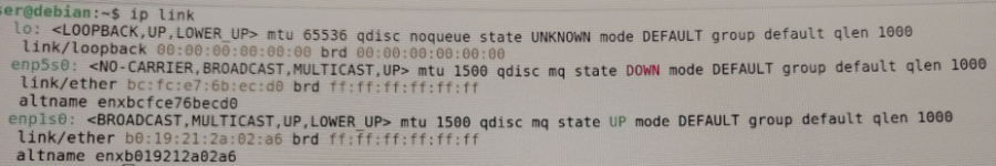 Debian 13 USB NAS 170226 ip link.png