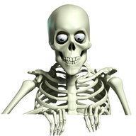 GeplagtesSkelett