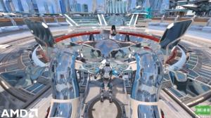 AMD Raytracing Techdemo-Futuristic City