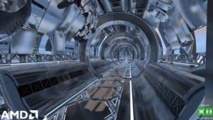 AMD Raytracing Techdemo-Futuristic City