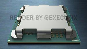 Rendering des Sockel AM5