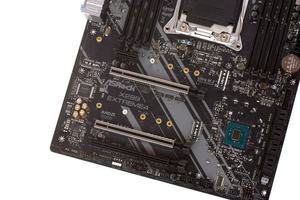 Die Erweiterungssteckplätze beim ASRock X299 Extreme4.