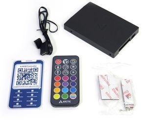 Arctic BioniX P120 A-RGB und A-RGB Controller
