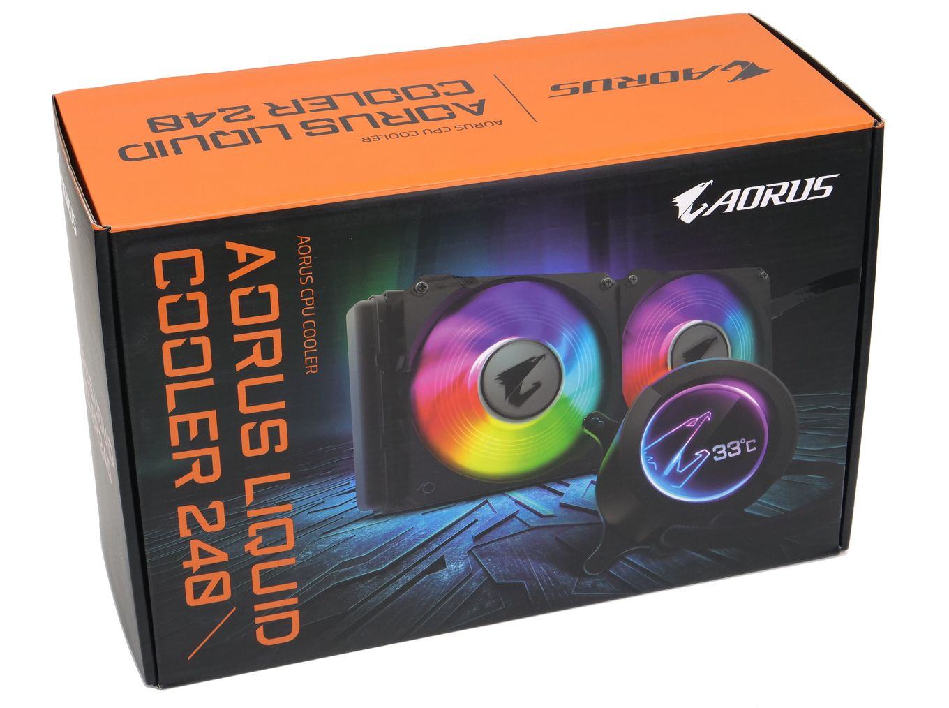 GIGABYTE AORUS Waterforce 360 Komplett-Wasserkühlung, ARGB