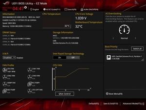 Der UEFI-EZ-Mode