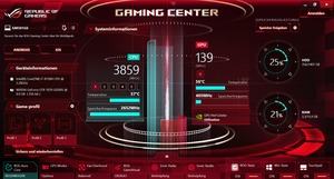 Die Software des ASUS ROG Zephyrus M