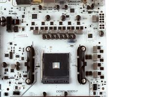 Der VRM-Bereich beim MSI X370 XPower Gaming Titanium.