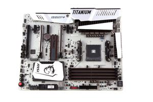 Das MSI X370 XPower Gaming Titanium nochmal in der Übersicht.