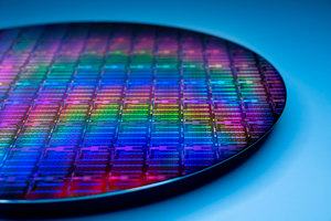 Wafer mit Ice-Lake-SP-Dies