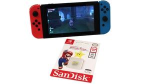 Einbau der SanDisk micoSDXC for Nintendo Switch