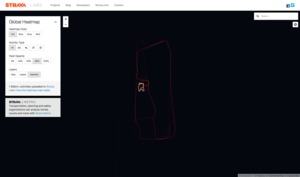 Heatmaps von Strava