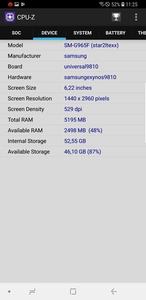 Nur das Galaxy S9+ verfügt über 6 GB RAM, ebenso gibt es in Deutschland nur für das große Smartphone 256 GB internen Speicher