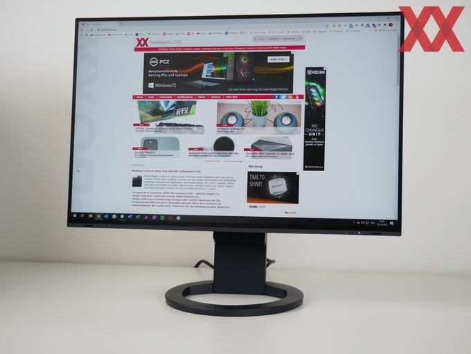 EIZO FlexScan EV2495 im Test: Office-Alleskönner mit