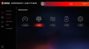 Die Software des MSI Bravo 17 