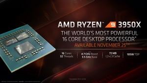 AMD Ryzen 9 3950X und 3. Generation Ryzen Threadripper