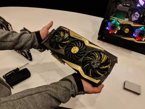 MSI GeForce RTX 2080 Ti Lightning Z (Bild: HardwareChanucks)