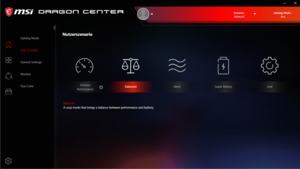 Die Software des MSI GS66 10SE-045 Stealth
