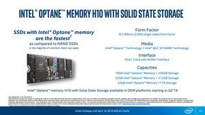Intel Optane Memory H10