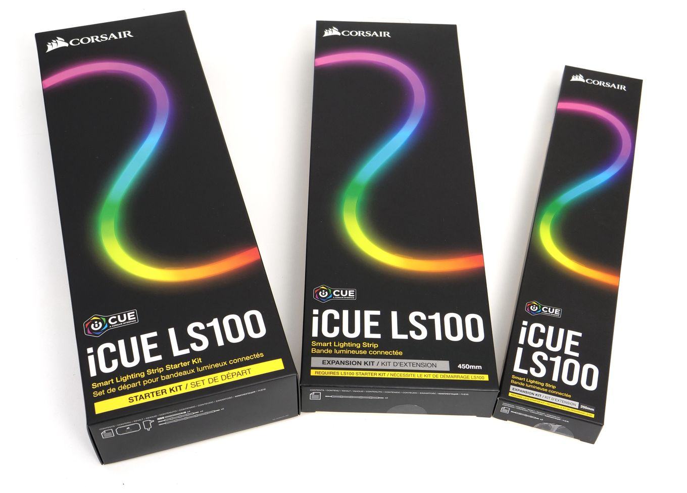 Corsair iCUE LS100 30 cm LED Strip Black