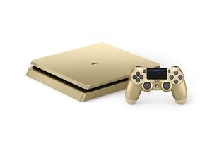Sony PlayStation 4 in Gold und Silber