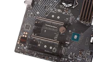 Die Erweiterungssteckplätze beim MSI Z370 Gaming Pro Carbon (AC).