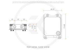 EK-Pro CPU WB sTR Rack