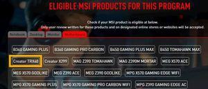 MSI Creator TRX40