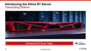 Xilinx Real-Time-Server Alveo U50  und Alveo U30 