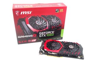 MSI GeForce GTX 1060 Gaming X