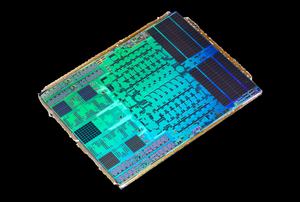 Chipshot der APU der Microsoft Xbox One