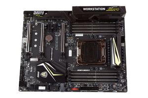Das MSI X99A Workstation nochmal in der Übersicht.