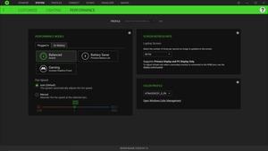 Die Software des Razer Blade Stealth 13 Late 2020