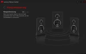Die Software des Lenovo Legion Y920T